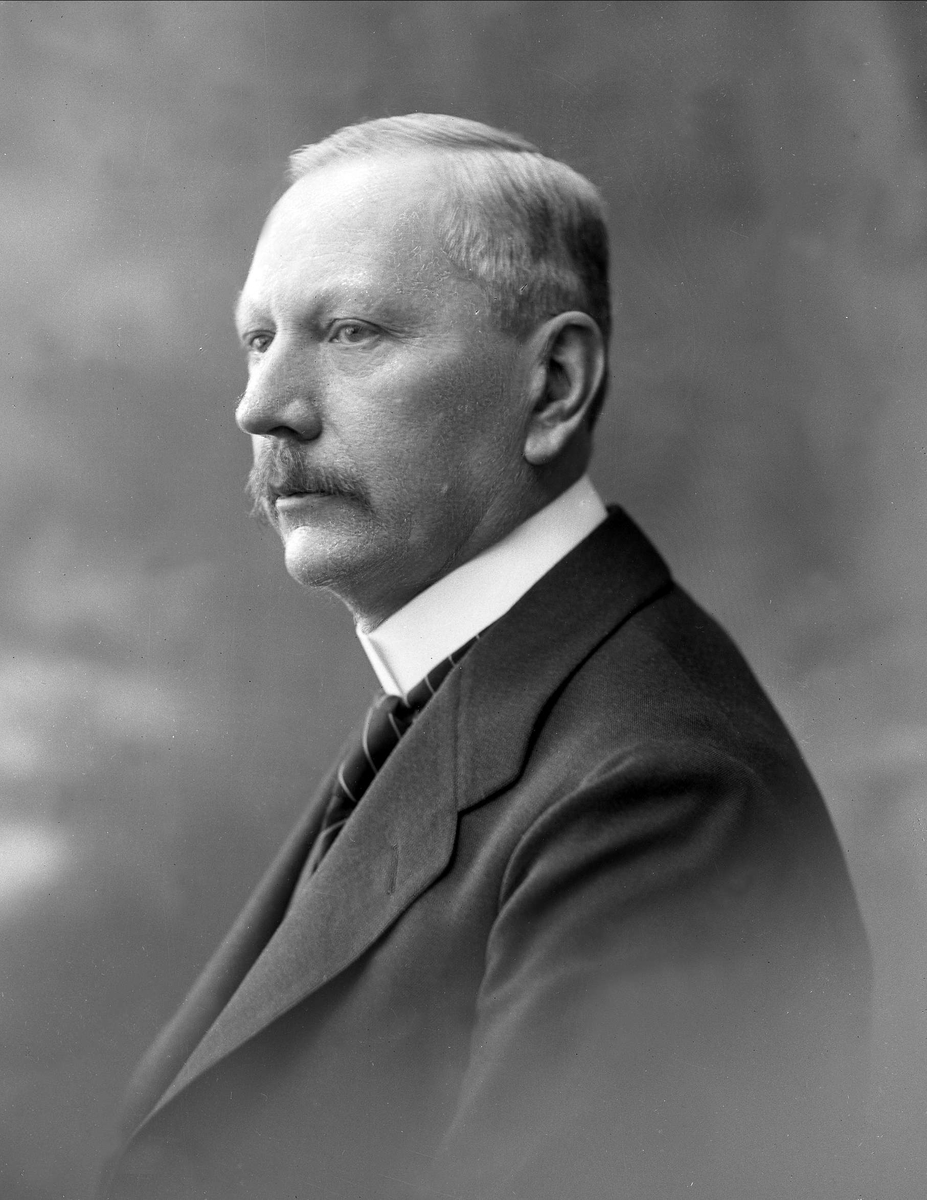 Gustav Borgen, Portrett, Herman Garman Schanche.