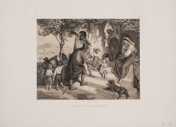 Adolph Kittendorff, Italiensk folkeliv