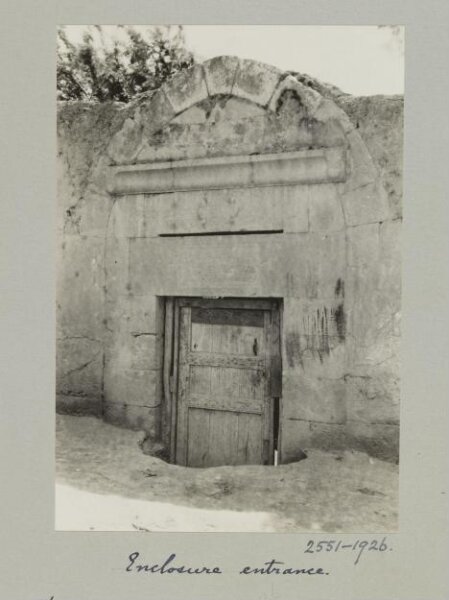 K.A.C. Creswell, Enclosure entrance in the Madrasa al-Izziyya, Damascus