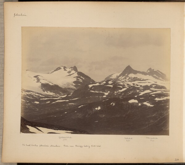 Unknown, The South Western Jotunheim Mountains.
