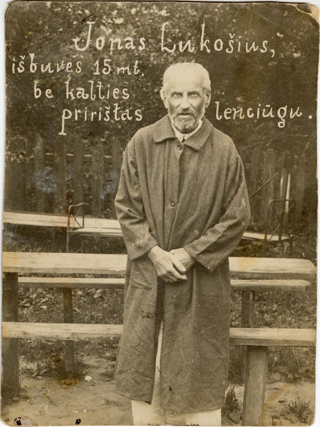 Nežinomas fotografas, Jonas Lukošius