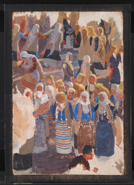 Niels Skovgaard, Grupper af dansende kvinder. Megara