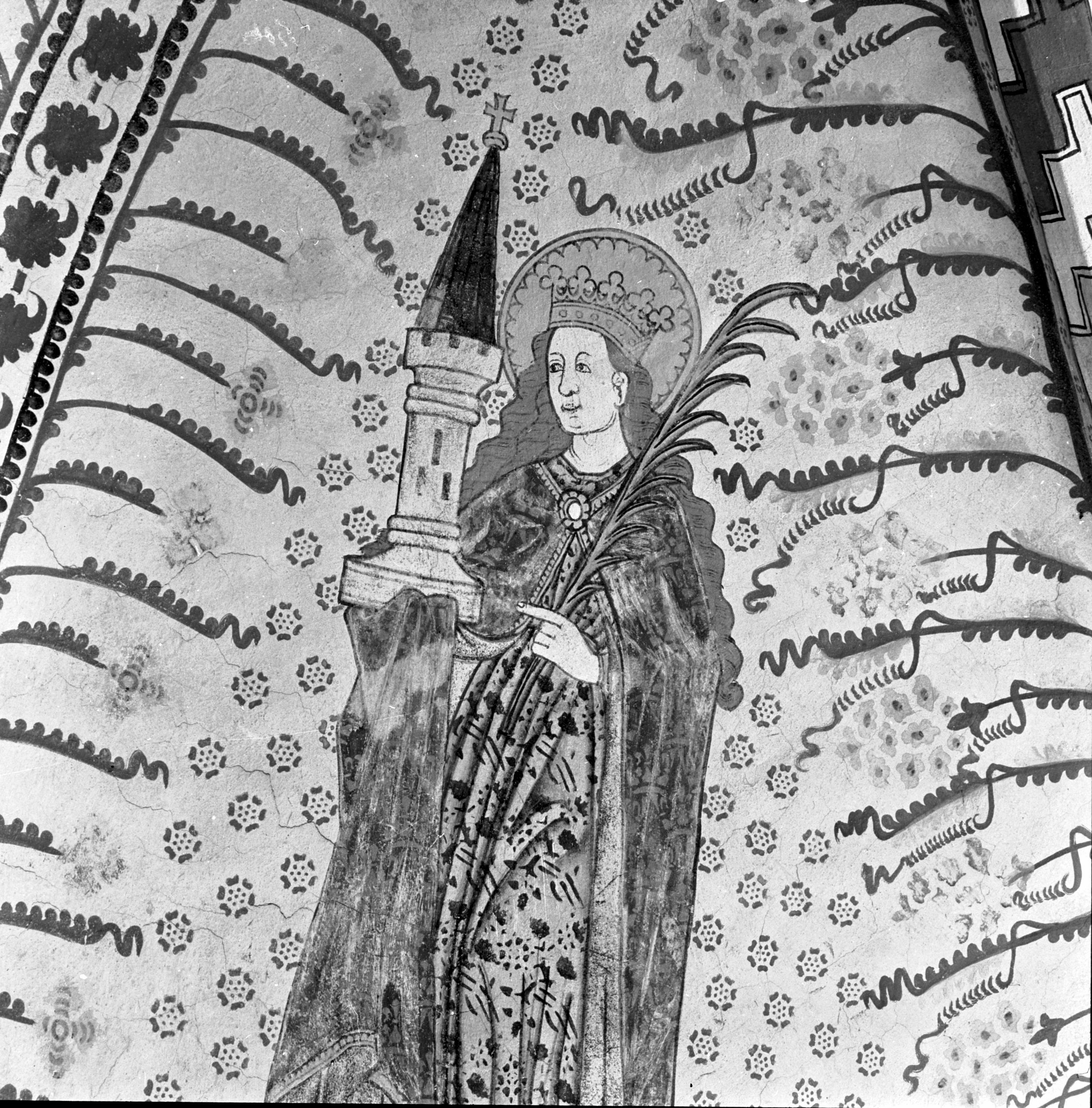 Iwar Anderson, Enånger, gamla kyrkan