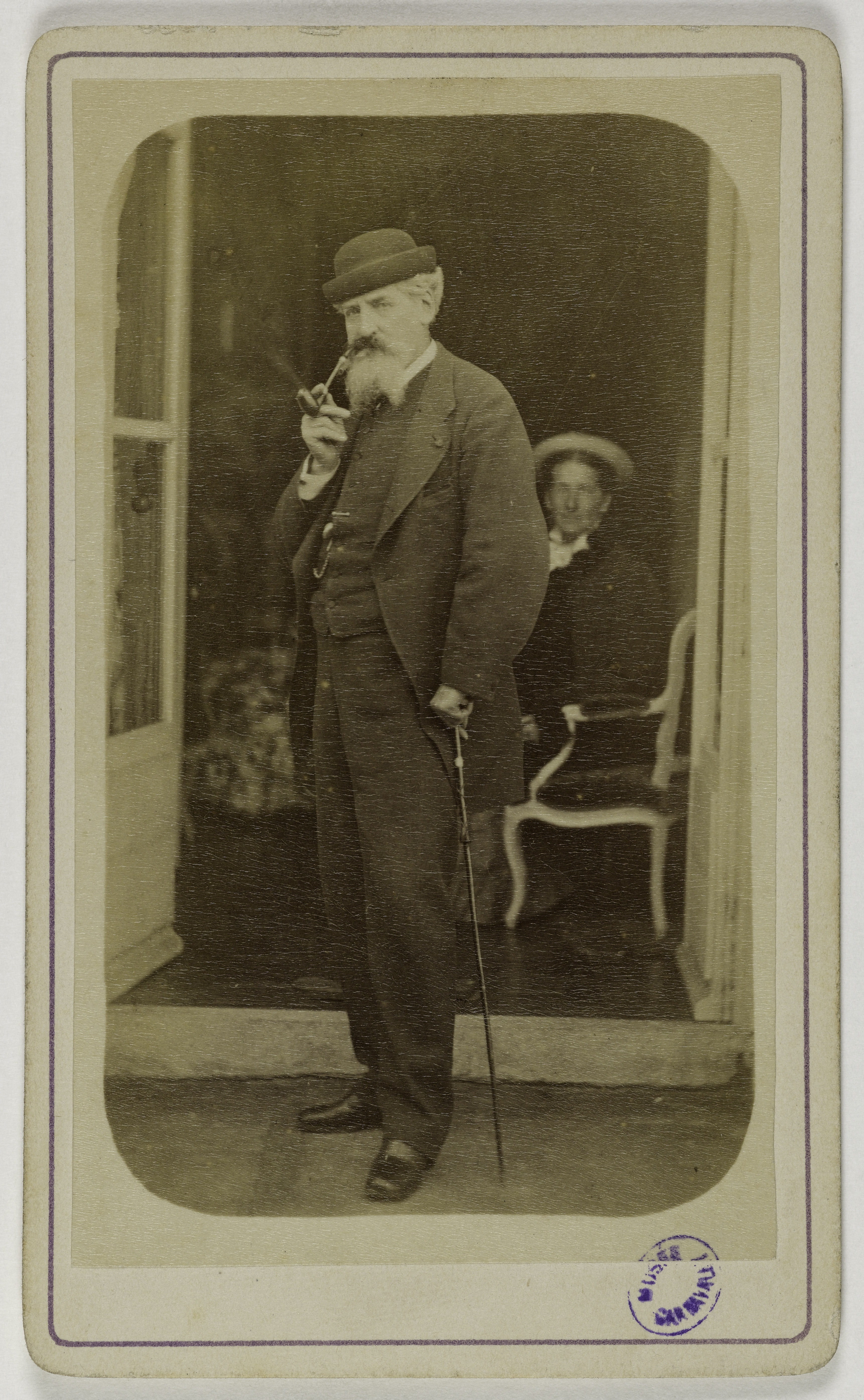 Anonyme, Portrait de Giraud Eugène, (1806-1881), (peintre, graveur)