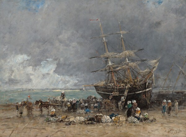 Eugène Boudin, Return of the Terre-Neuvier