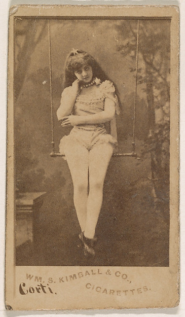 William S. Kimball & Company, Miss Corti, from the Actresses series (N203) issued by Wm. S. Kimball & Co.