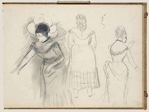 Edgar Degas, Sketches of Café Singers