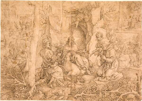 Jan Gossaert, Scener af Skt. Ægidius' liv