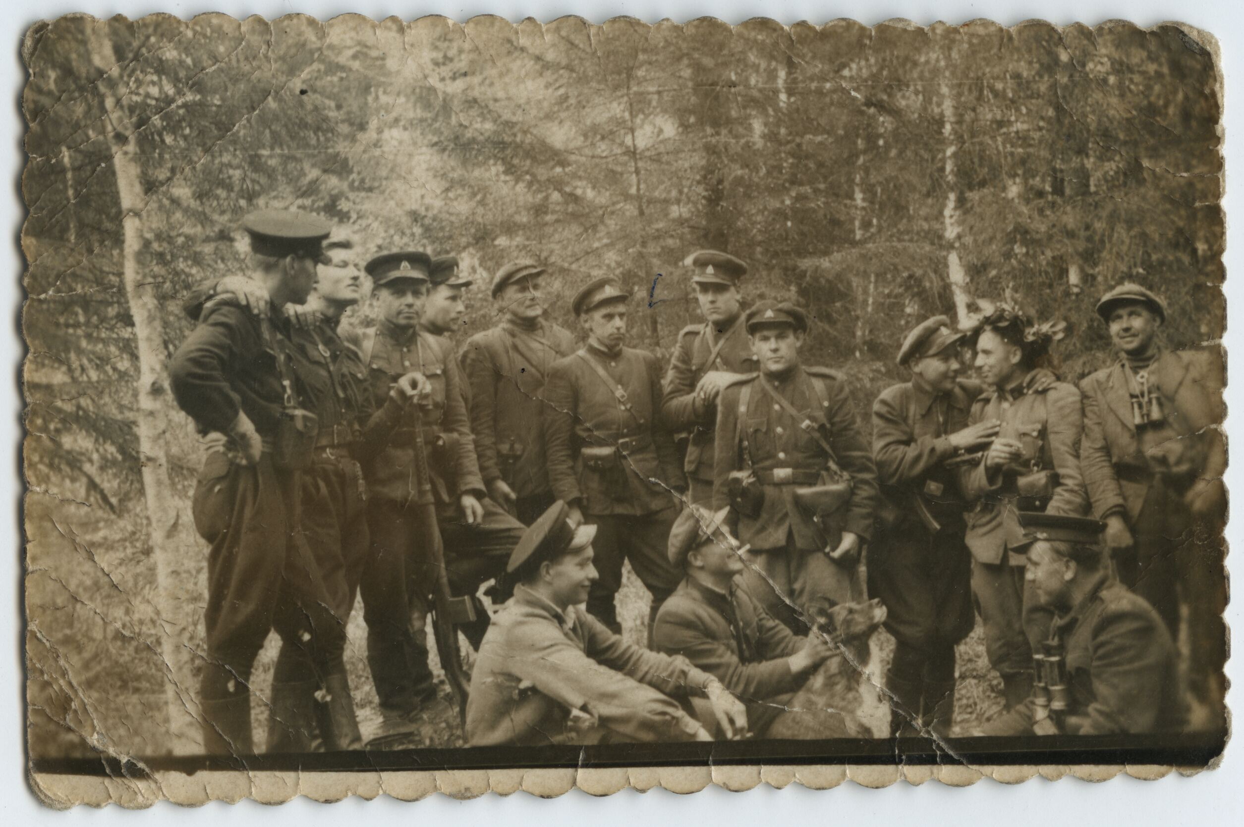 Nežinomas autorius, „Audros“ būrio partizanai