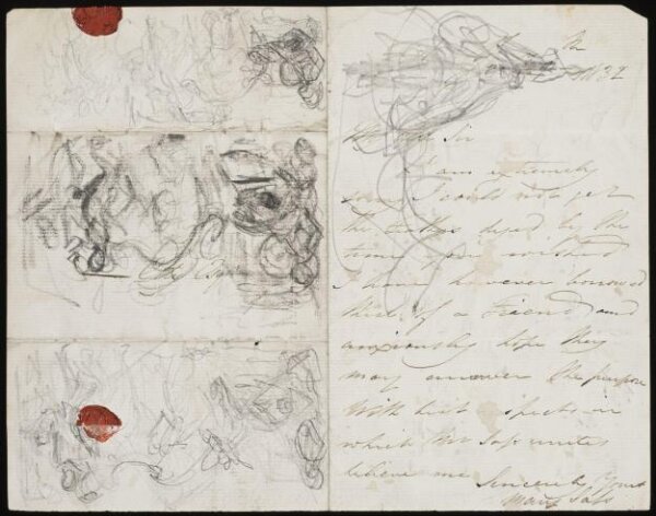 William Etty, Drawing
