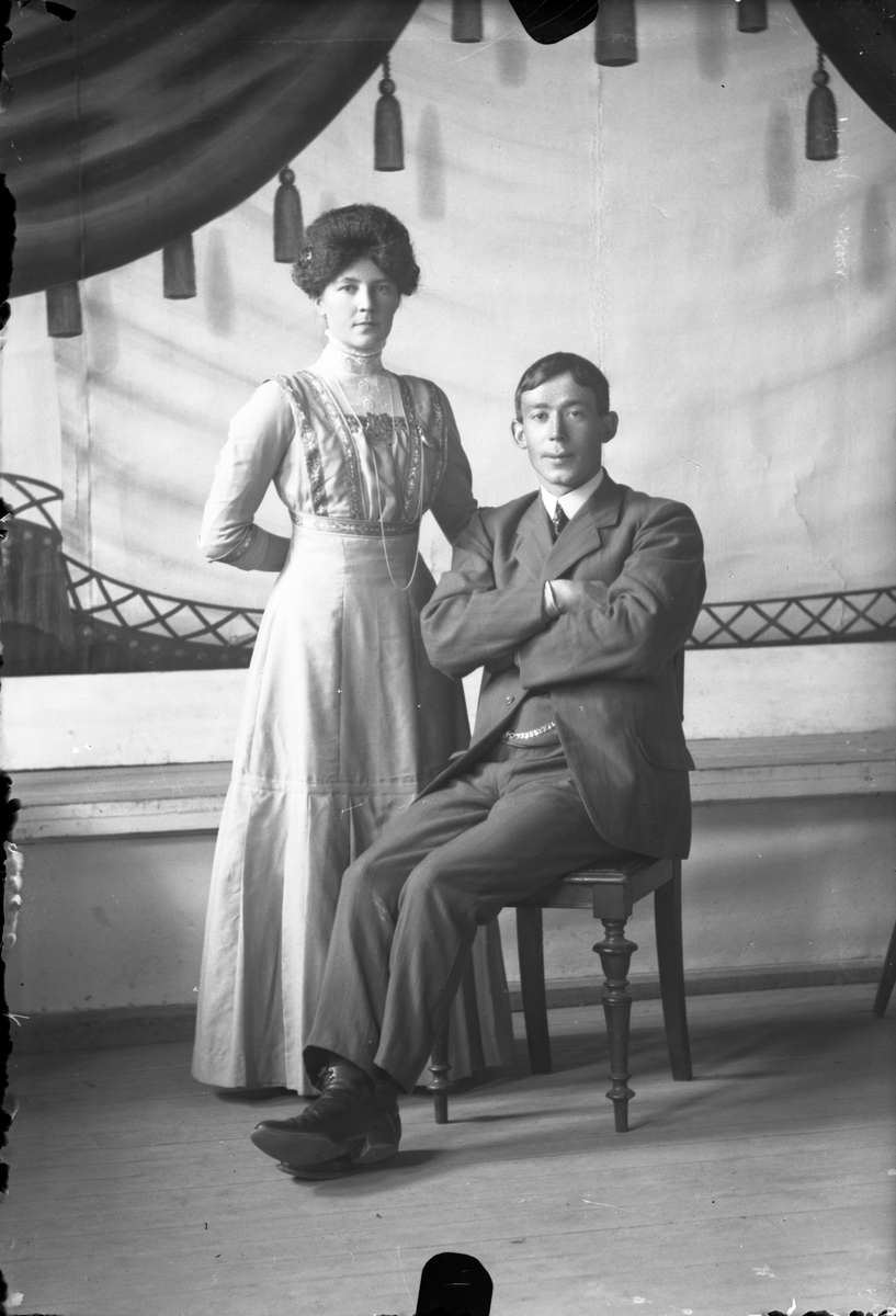 Oscar Holte, Portrett av ektepar