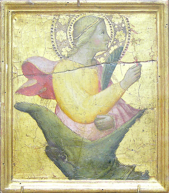Agnolo Gaddi, Saint Margaret and the Dragon