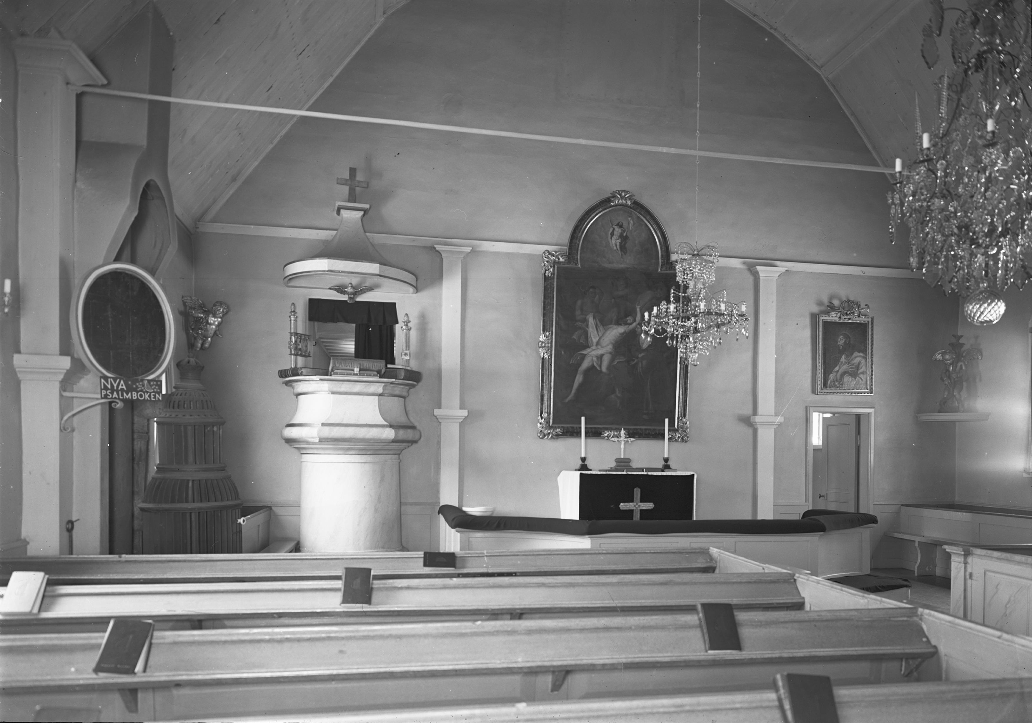 Nils Lagergren, Ingarö kyrka