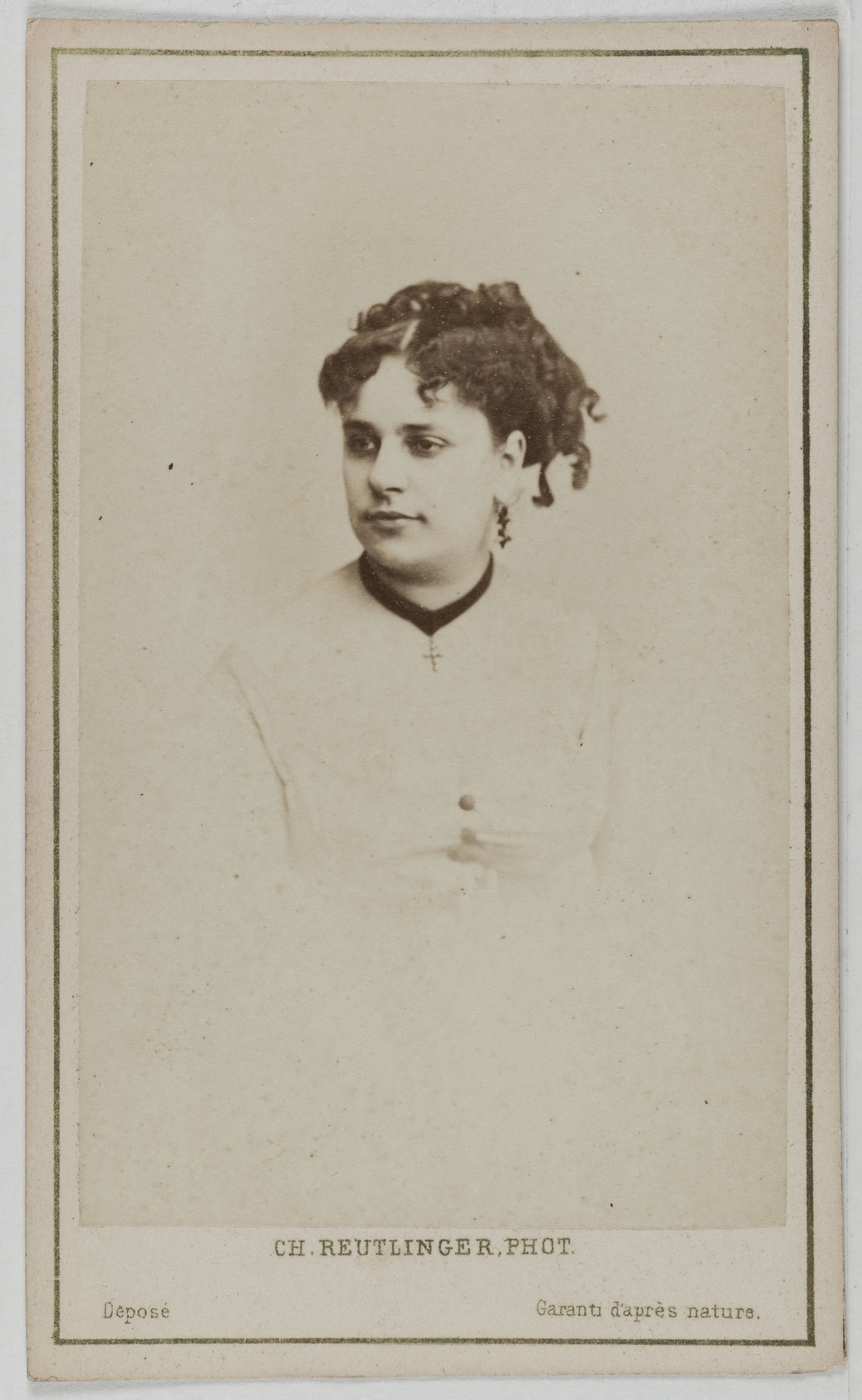 Charles Reutlinger, Portrait de Legrand, (Julia ?), (actrice)