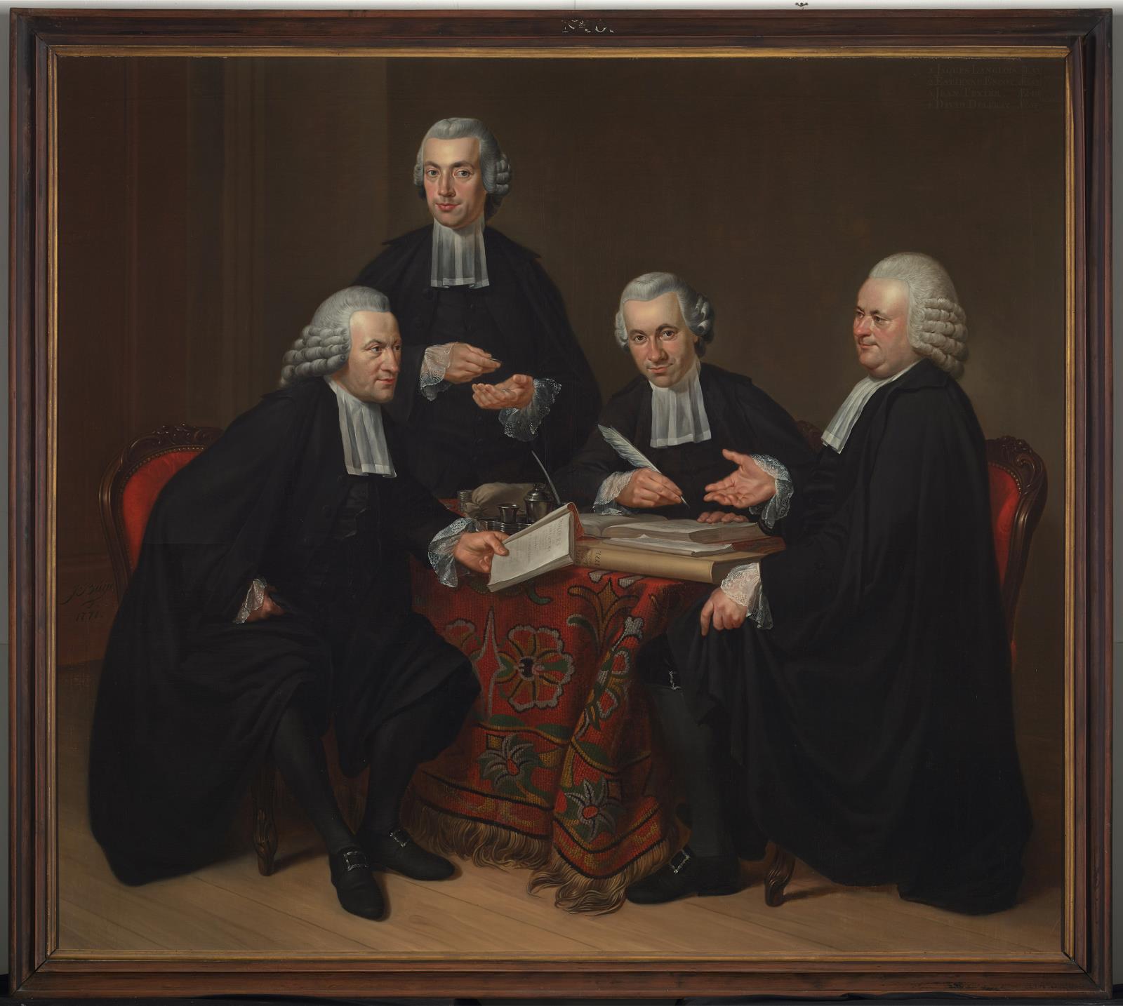Jacobus Buys, The regents of the Walenweeshuis, Amsterdam, 1771