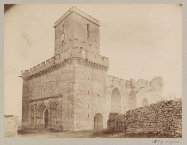 Atget, Jean-Eugène-Auguste, Fortified church, near La Rochelle, France