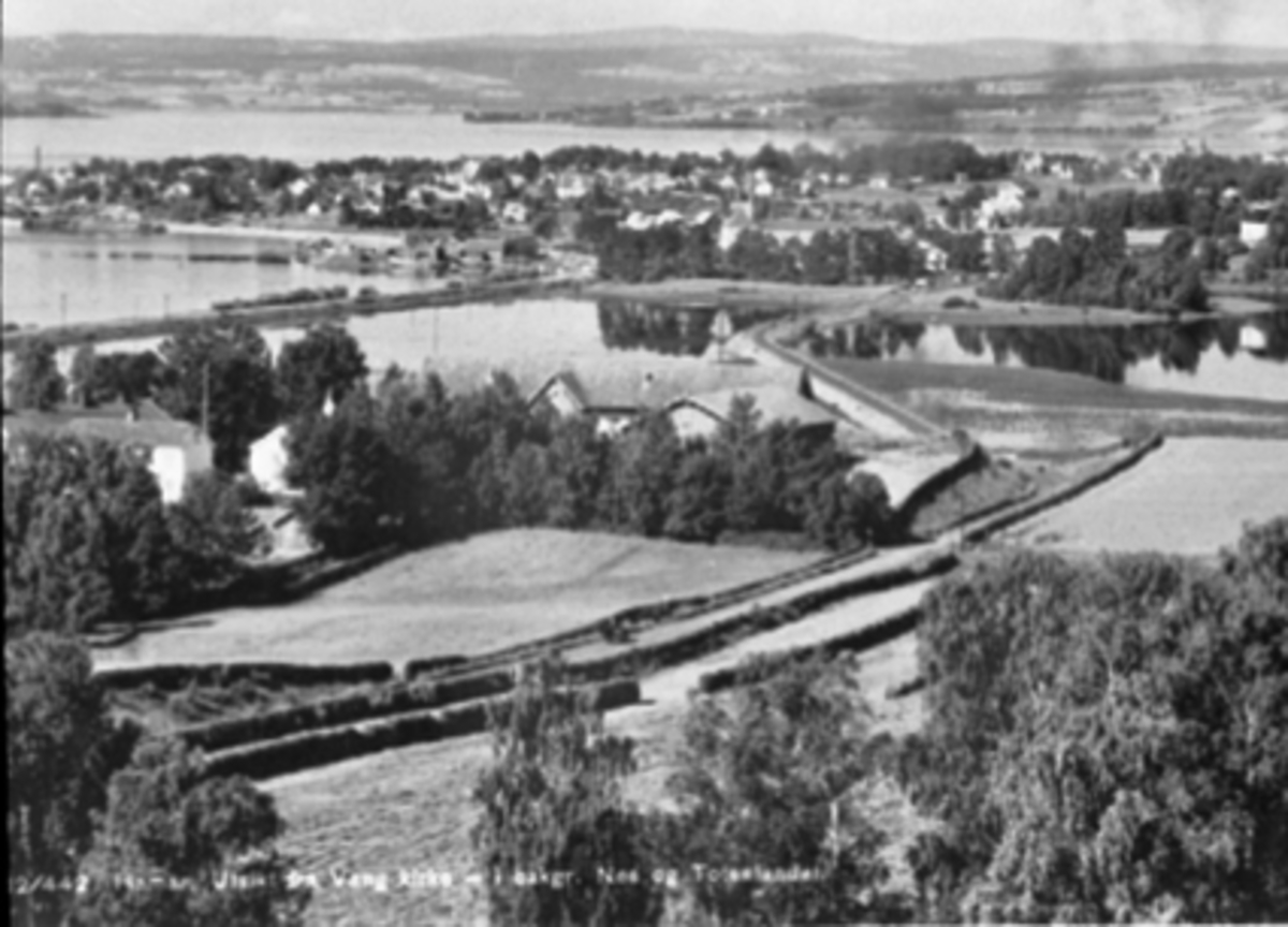 Anno Domkirkeodden, UTSIKT MOT HAMAR FRA VANG KIRKE
