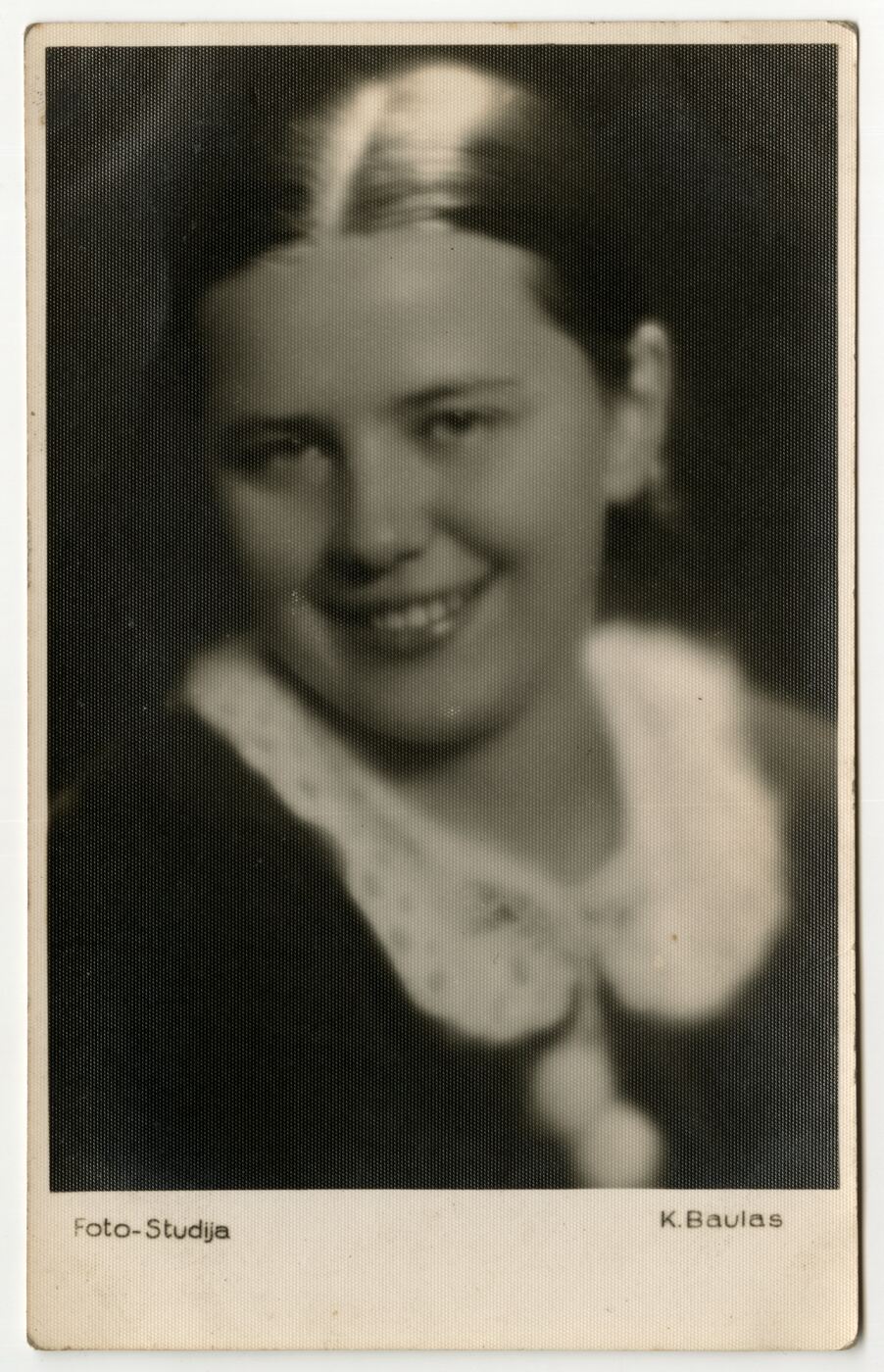 Karlas Baulas, Valė Kenstavičiūtė portretas