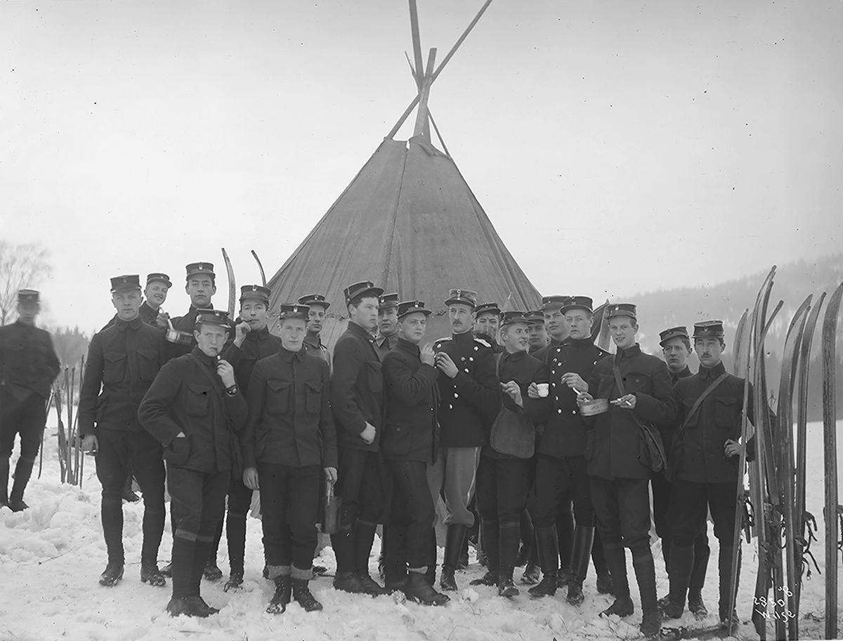Anders Beer Wilse, Prot: Gruppe - Danske i Bivuaken