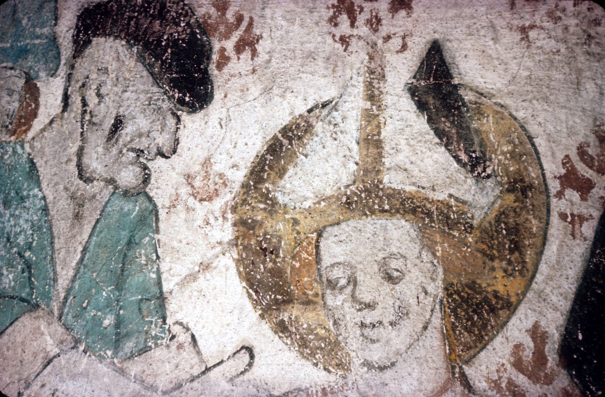 Okänd,, Lime painting in Härnevi Church, Härnevi parish, Uppland