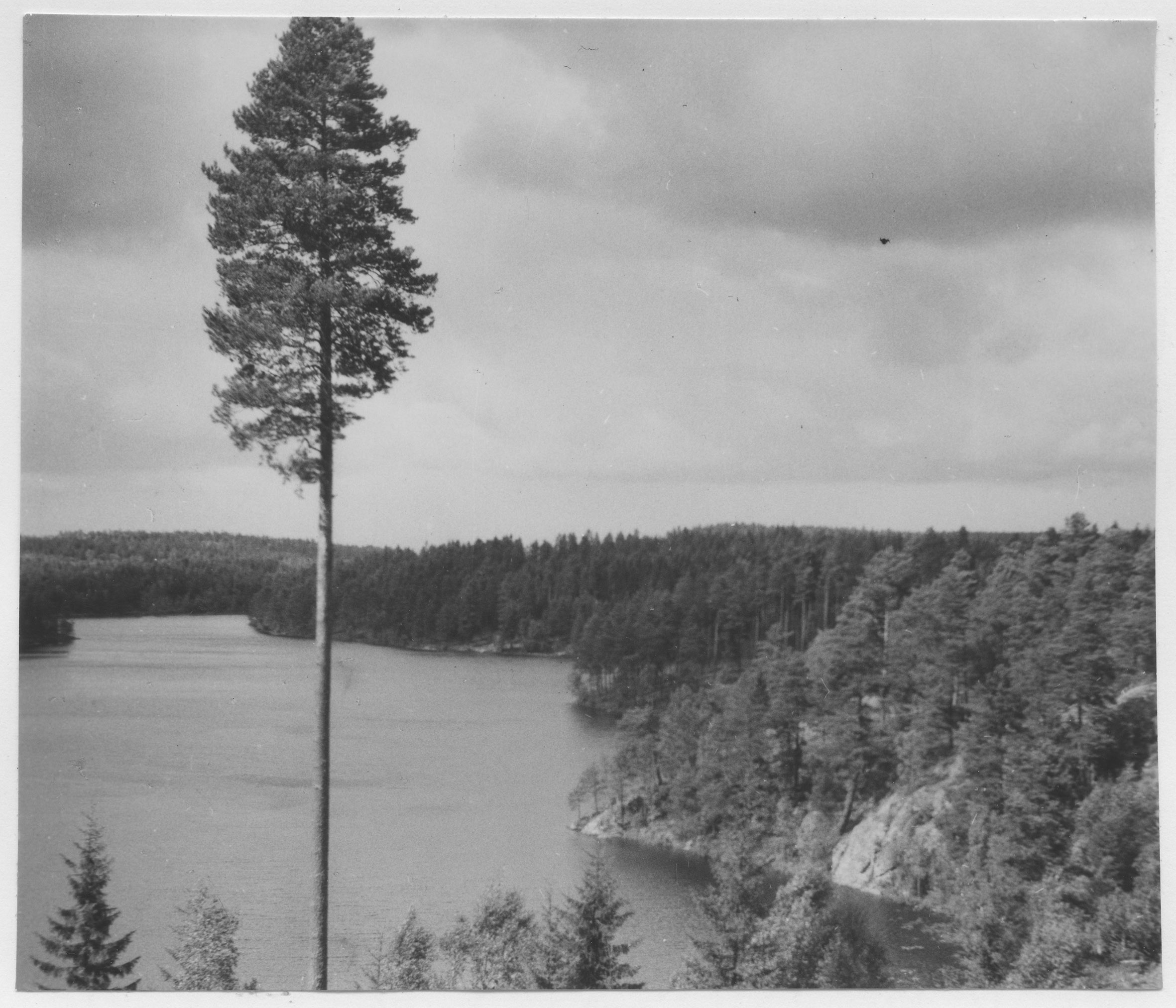 Mårten Sjöbeck, Klofstjärn, belysning vid vägen sydost om Bengtsfors