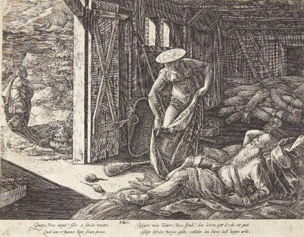 Hendrick Goltzius, Ruth og Boaz på tærskepladsen
