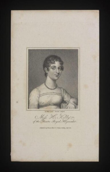 Samuel De Wilde, Miss H Kelly/of the Theatre Royal Haymarket
