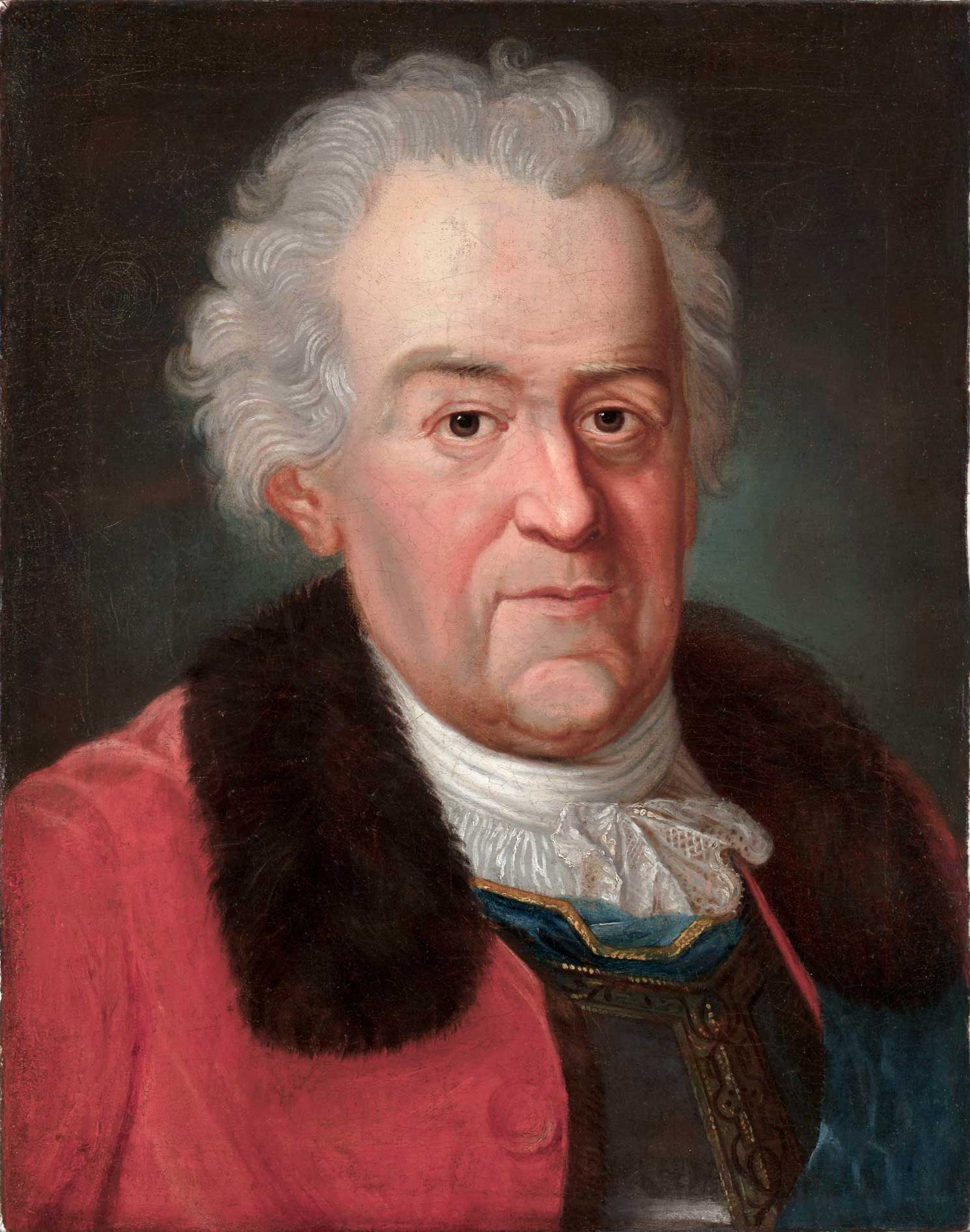 Marcello Bacciarelli, Portrait of Stanisław Poniatowski (1676–1762), king’s father