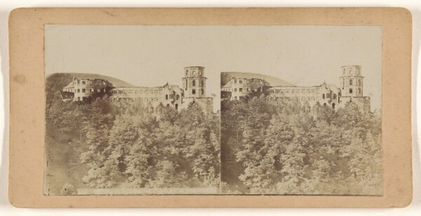 Unknown, Heidelberg Castle on the Rhine