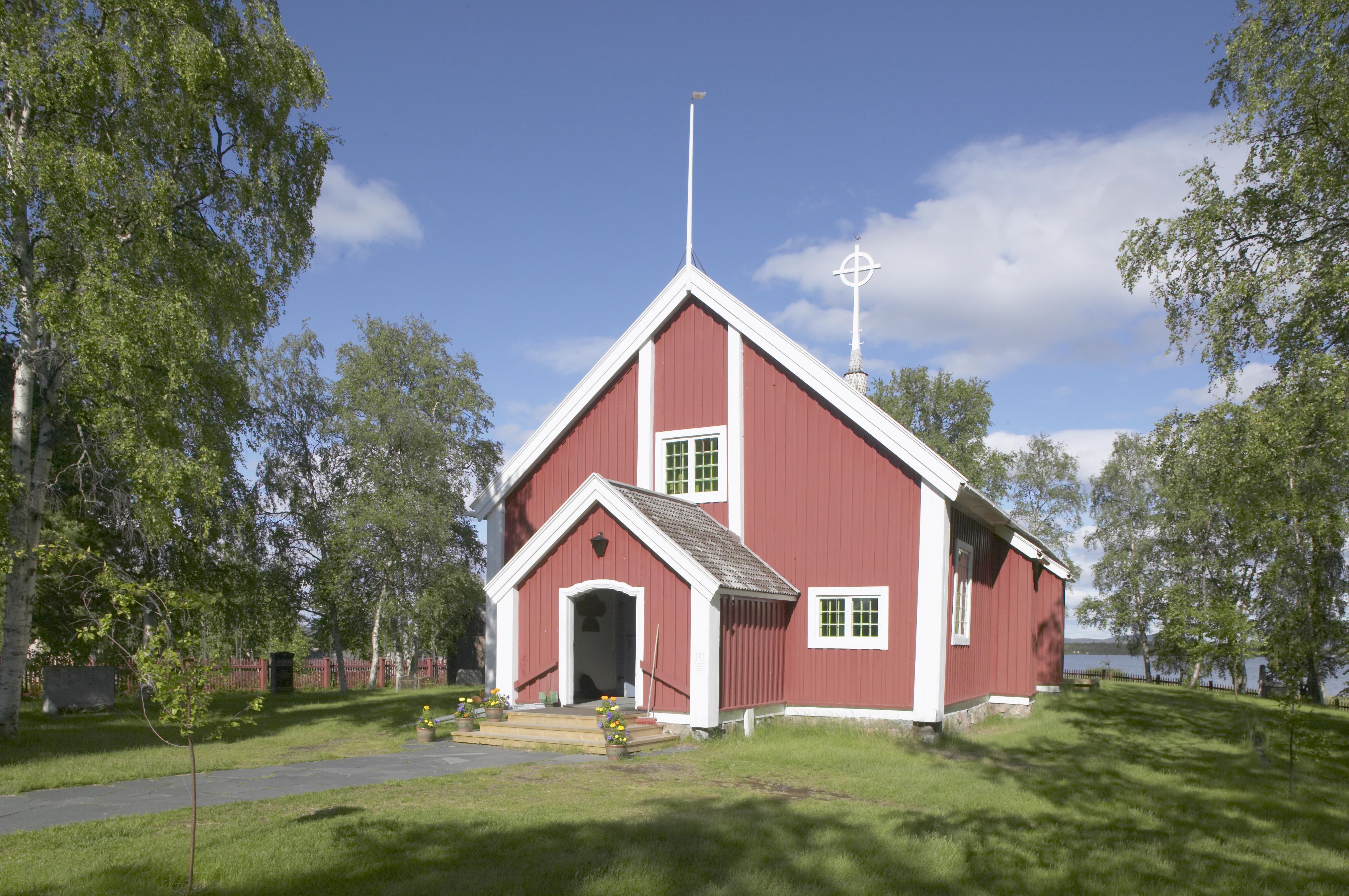 Bengt A Lundberg, Jukkasjärvi kyrka