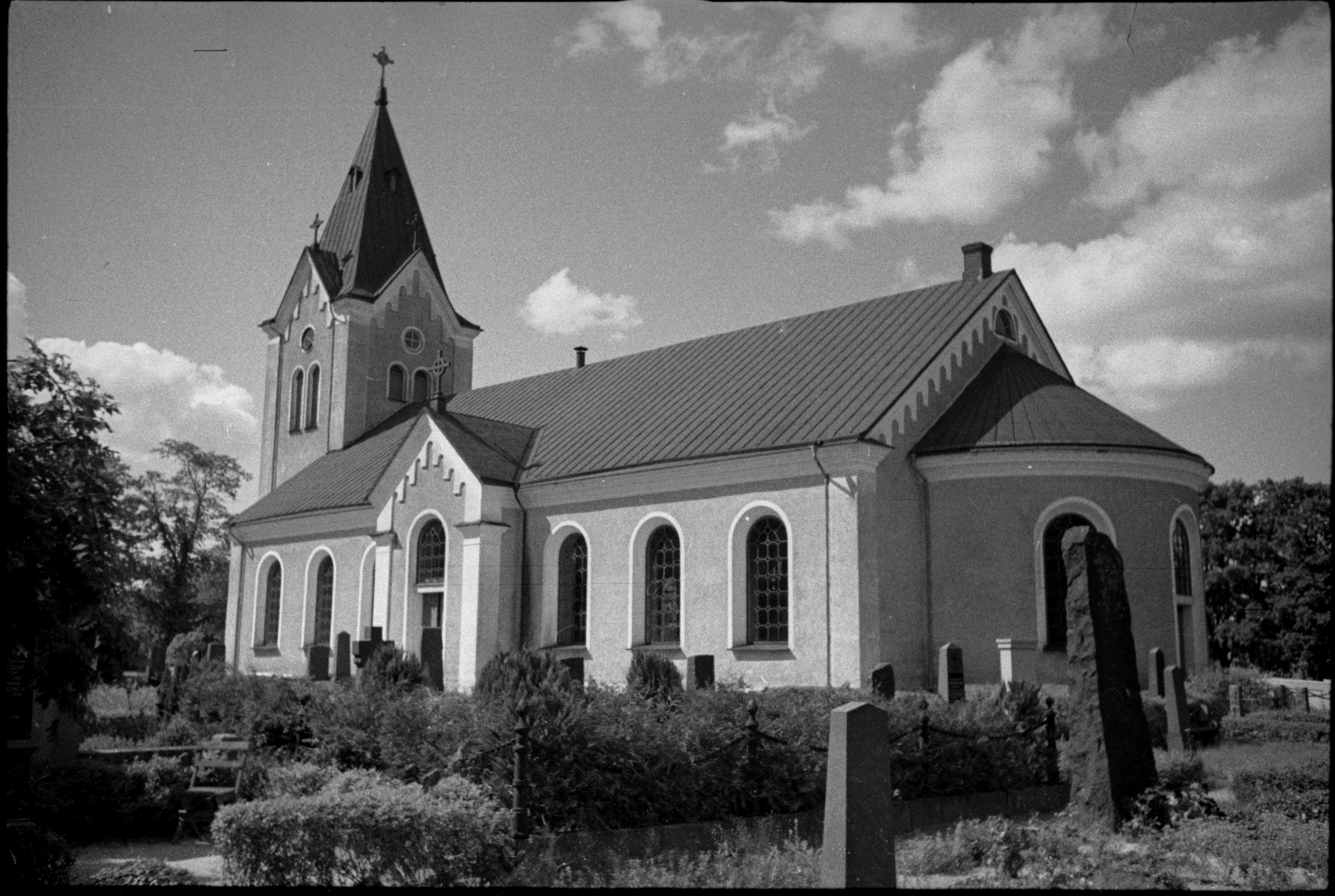 Bertil Berthelson, Agunnaryds kyrka