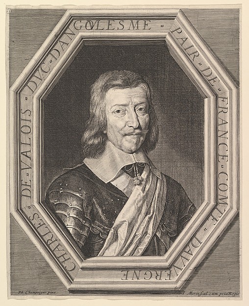 Jean Morin, Charles de Valois, duc d'Angouleme