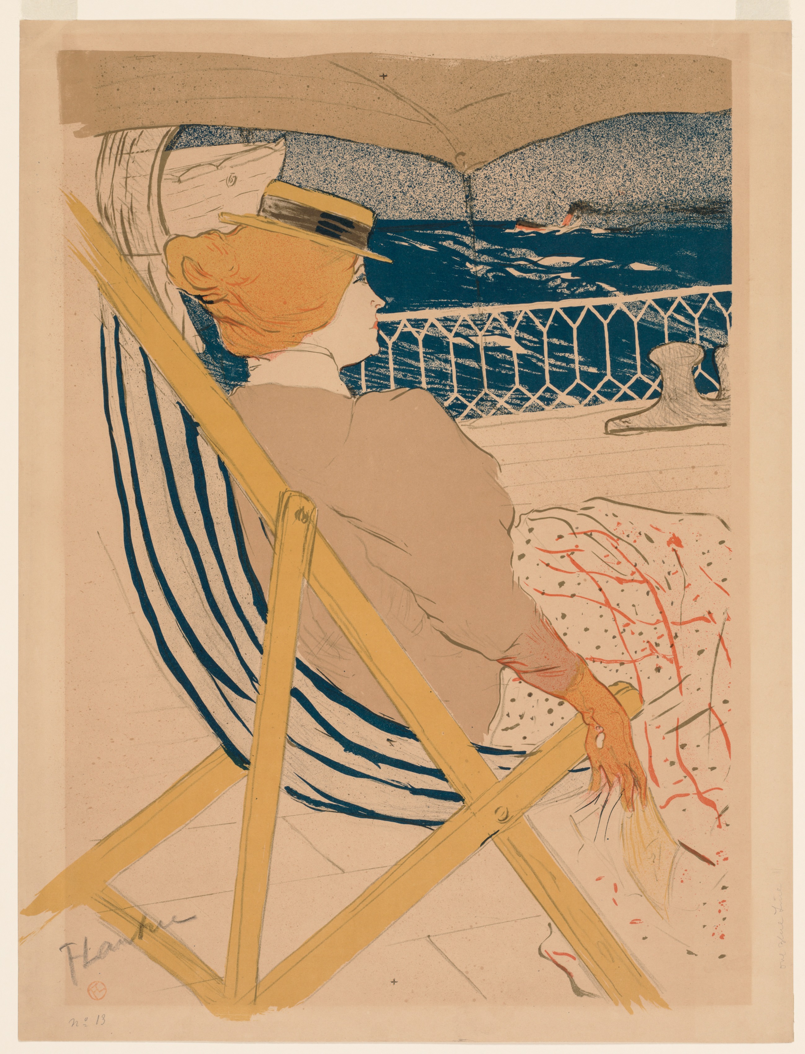 Henri de Toulouse-Lautrec, La Passagère du 54