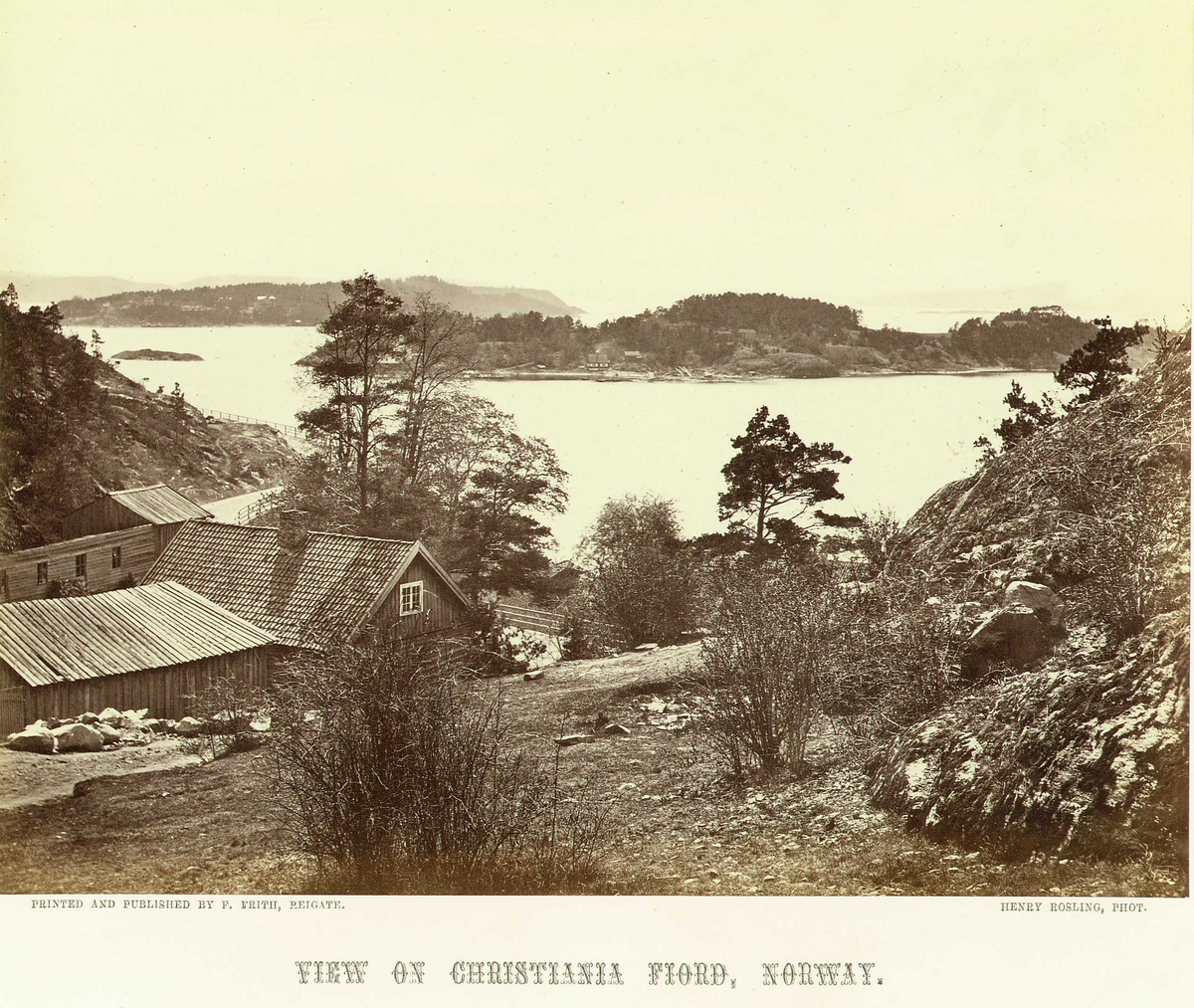 Henry Rosling, VIEW ON CHRISTIANIA FIORD, NORWAY.