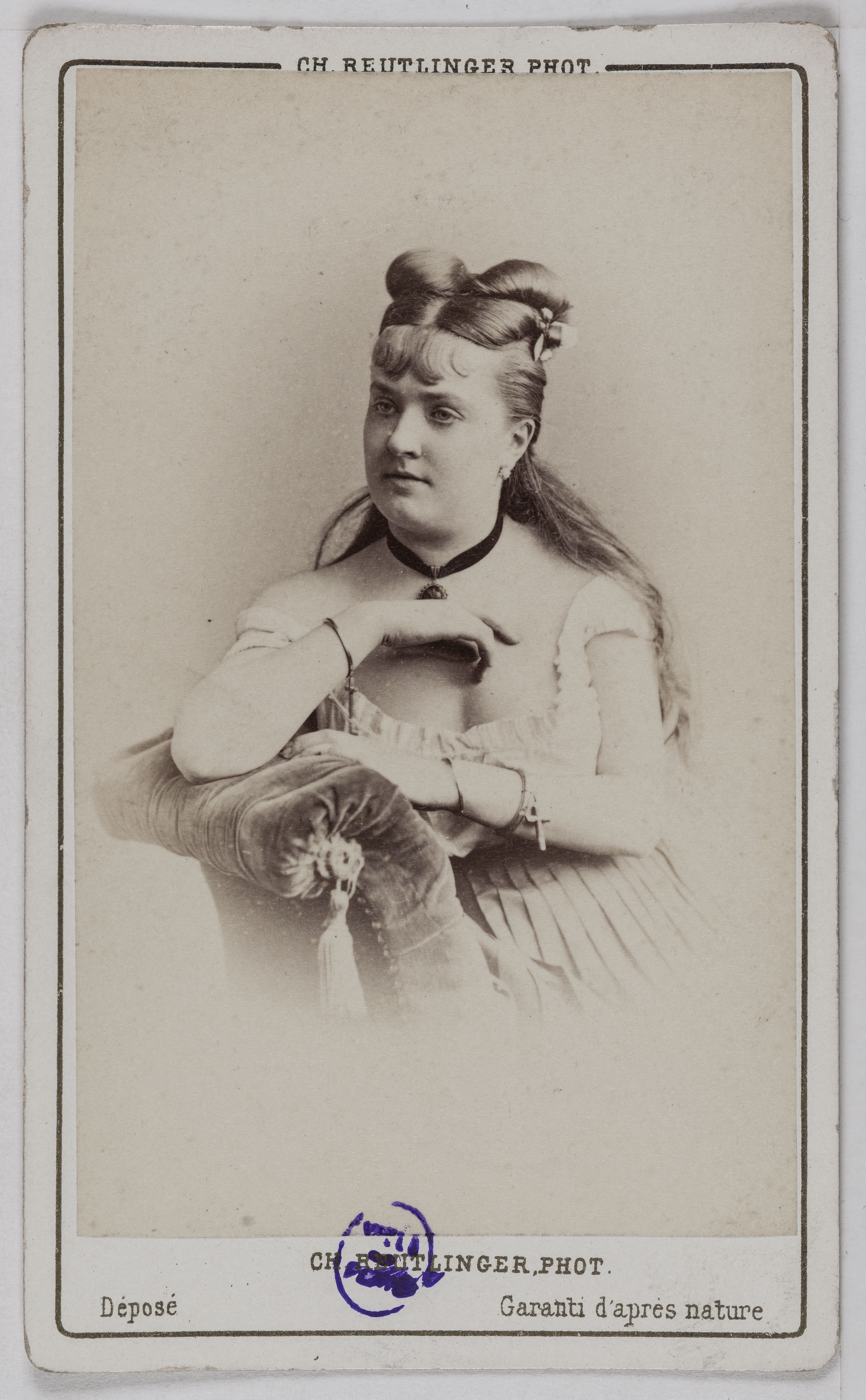 Charles Reutlinger, Portrait de Marie Rose, (actrice)