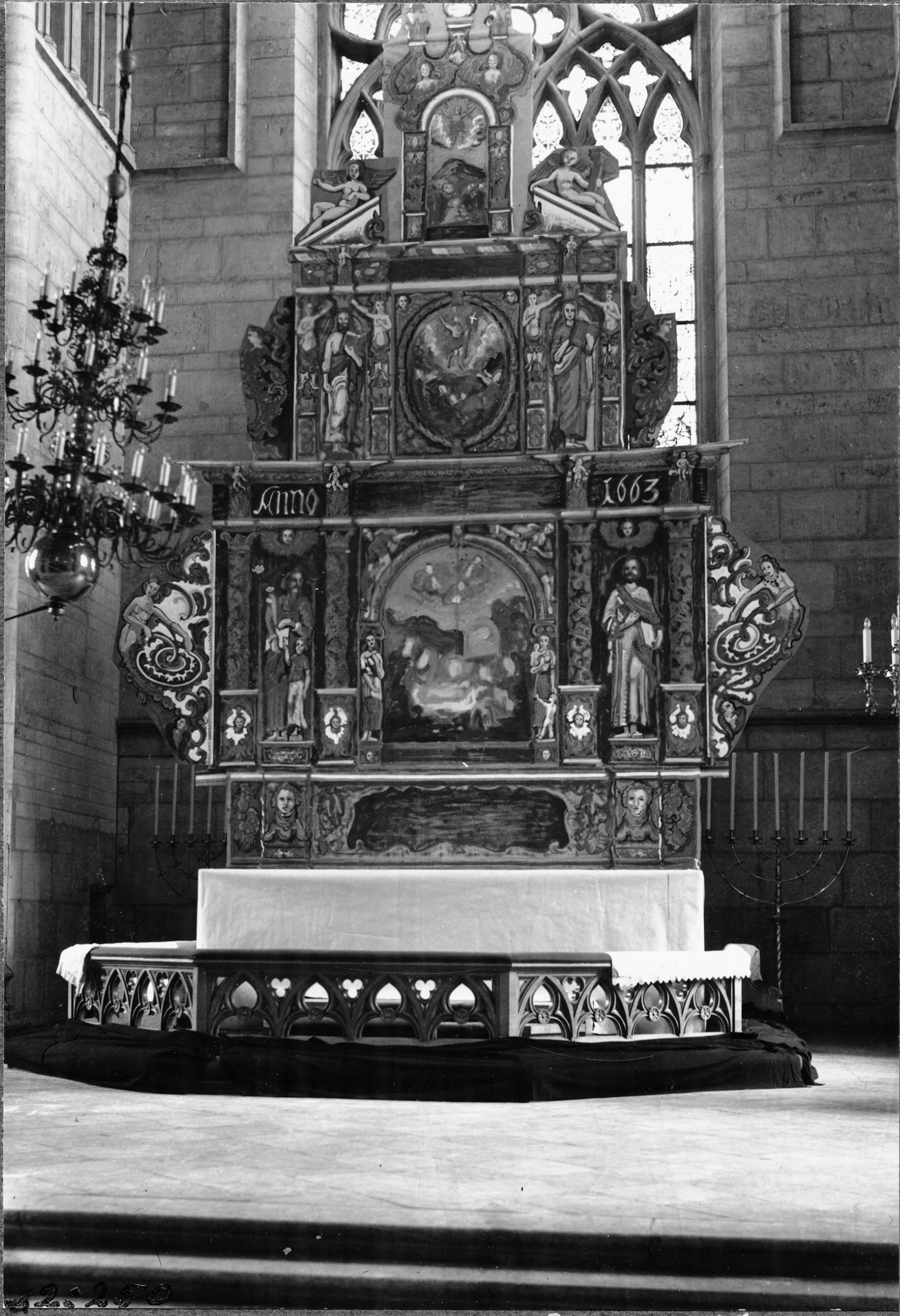 Harald Widéen, Skara domkyrka (Sankta Maria kyrka)