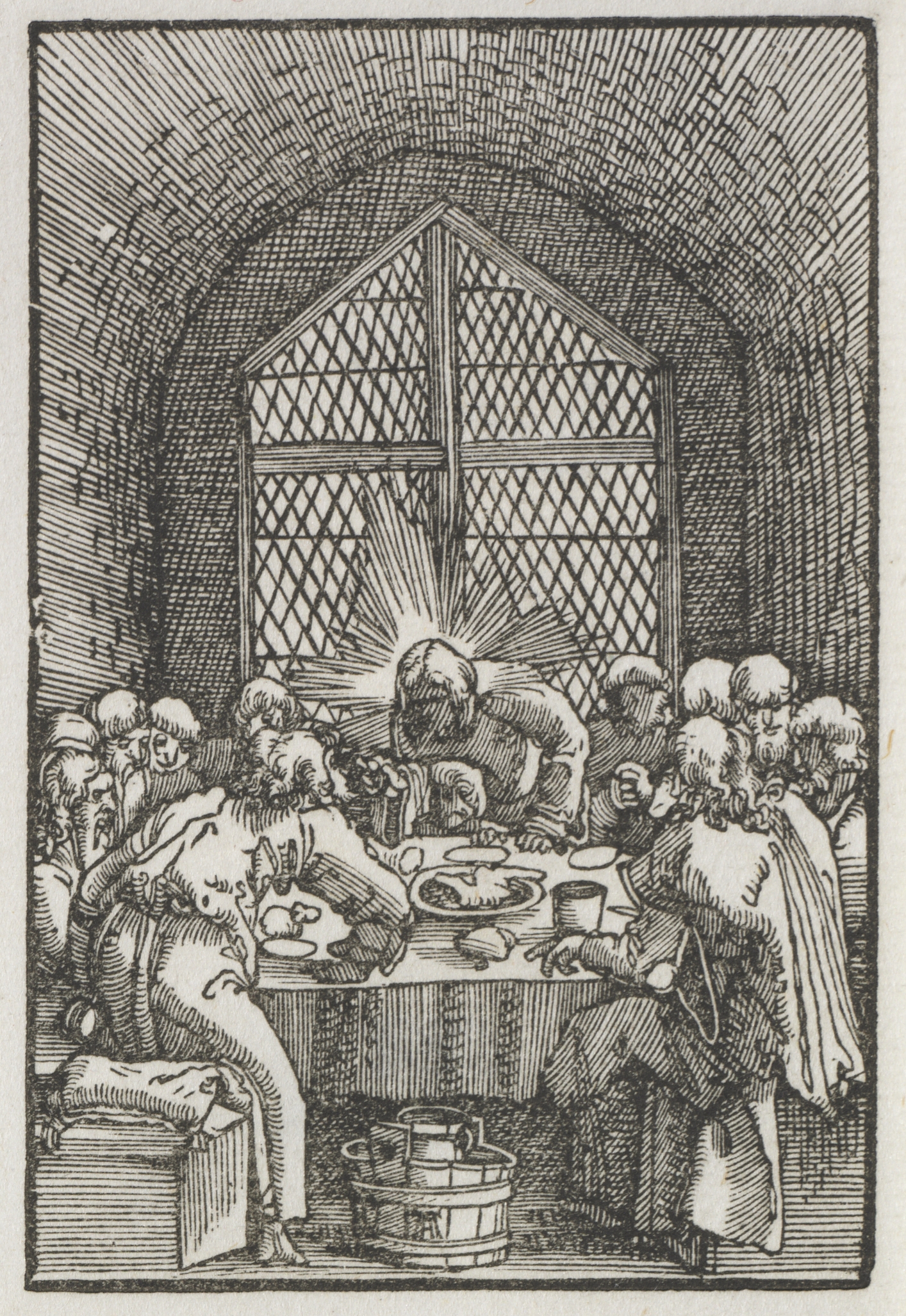 Albrecht Altdorfer, The Fall and Redemption of Man:  The Last Supper