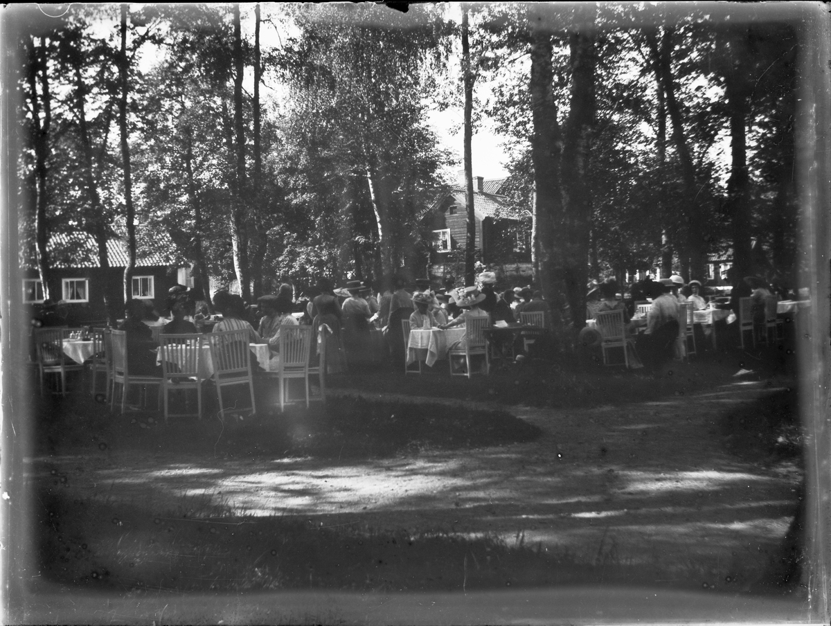 Okänd,, Uteservering, Sätra brunn, Sala