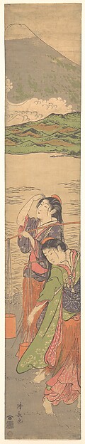 Torii Kiyonaga, Dance of the Beach Maidens