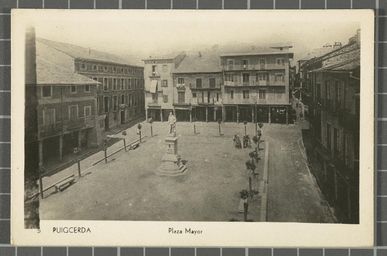 Desconegut, 5 Puigcerda. Plaza Mayor