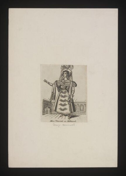 Unknown, Miss Vincent as Millwood in The London Merchant