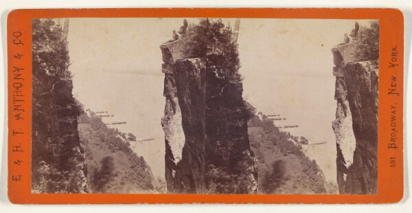 Edward and Henry T. Anthony & Co., Cloven Rocks in the Palisades. [New York]