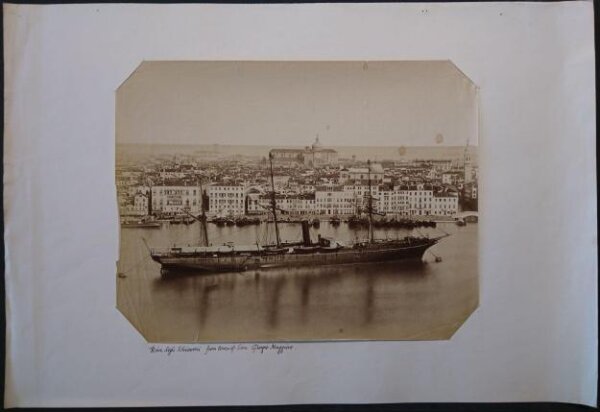 Unknown, Riva degli Schiavoni from the tower of S. Giorgio Maggiore, Venice, Italy