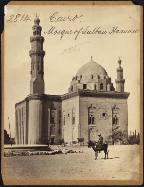 Francis Frith, The funerary mosque of Mamluk Sultan Hasan, Cairo