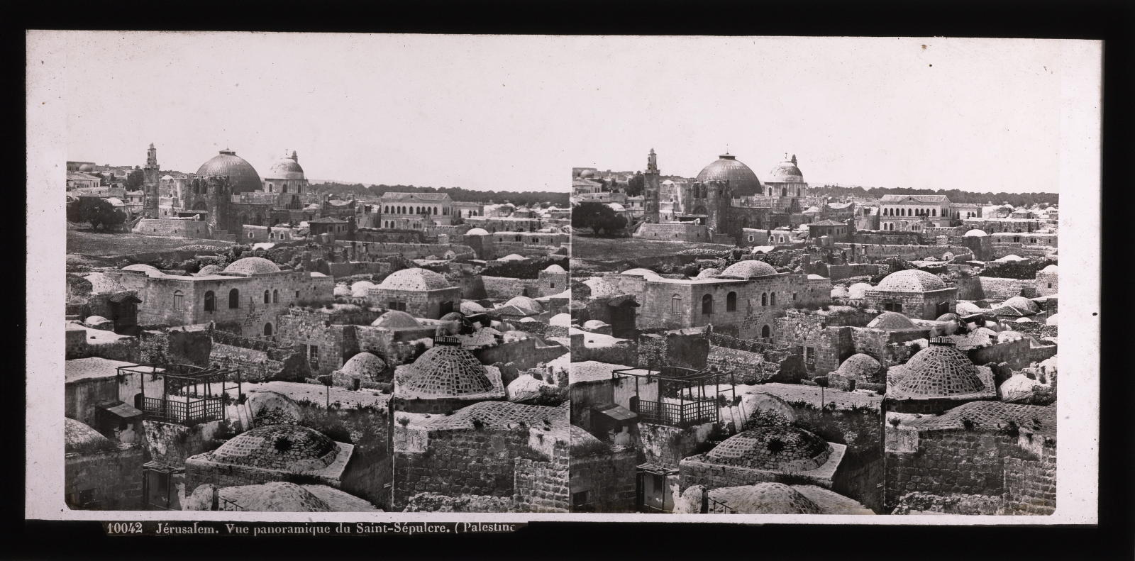 Desconegut, Jerusalem. Vue panoramique du Saint-Sépulcre