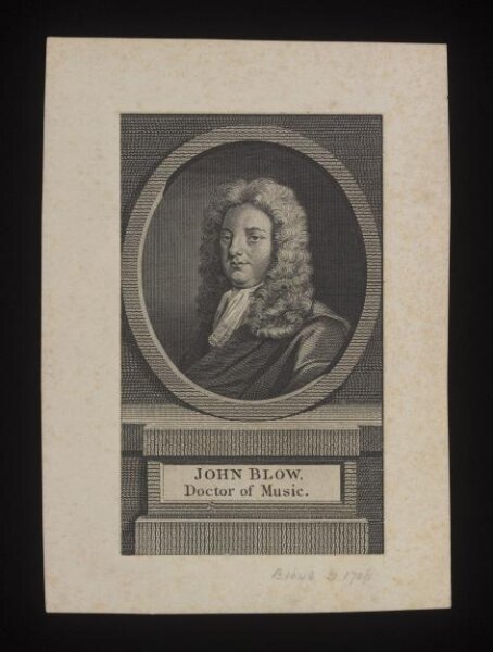 Unknown, John Blow