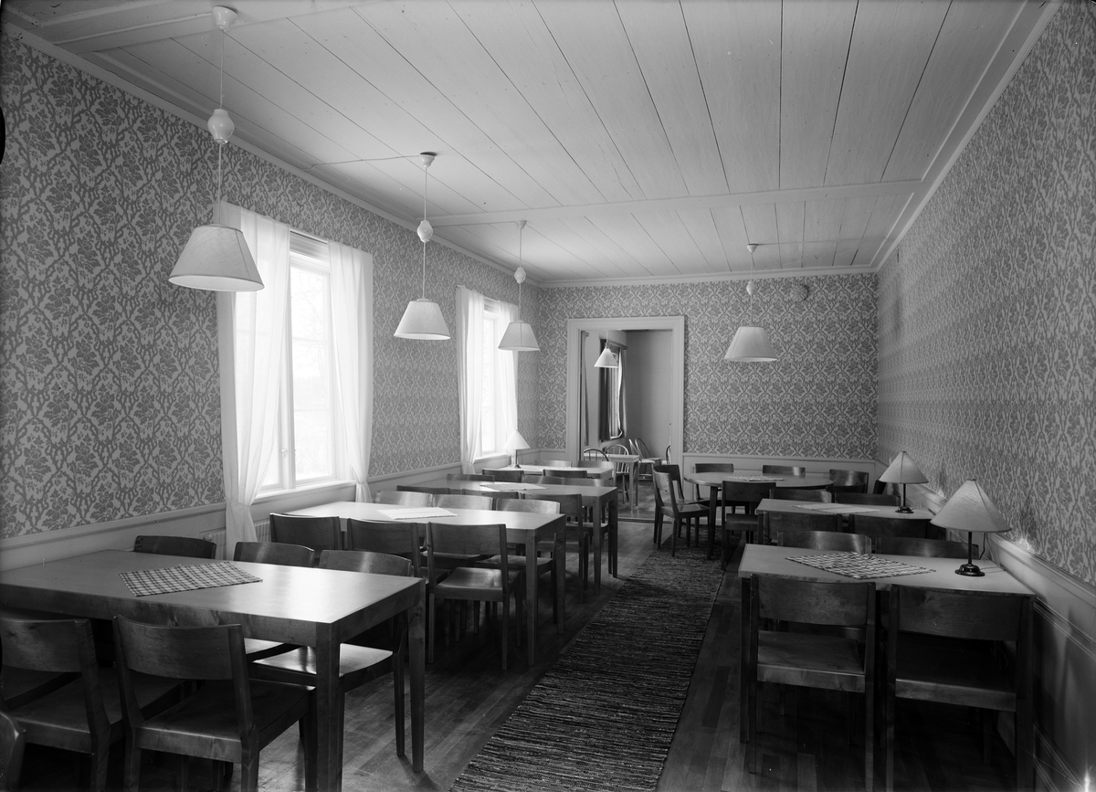 Paul Sandberg, The dining room at the Nursing Seal Outdoor after restoration