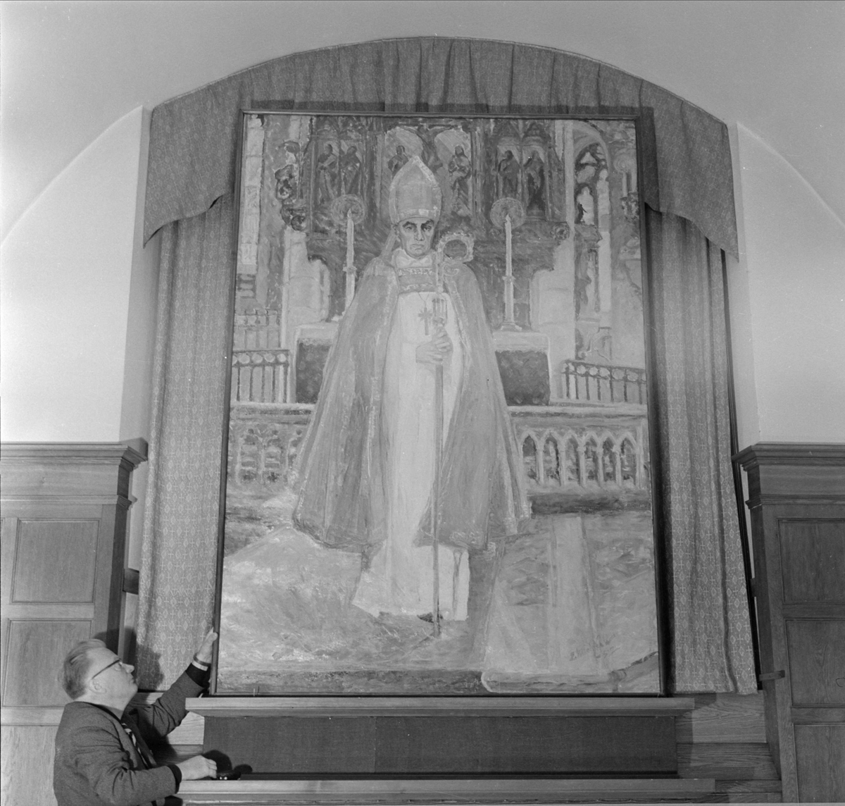 Gunnar Sundgren, Painting in Uppsala Cathedral, Uppsala