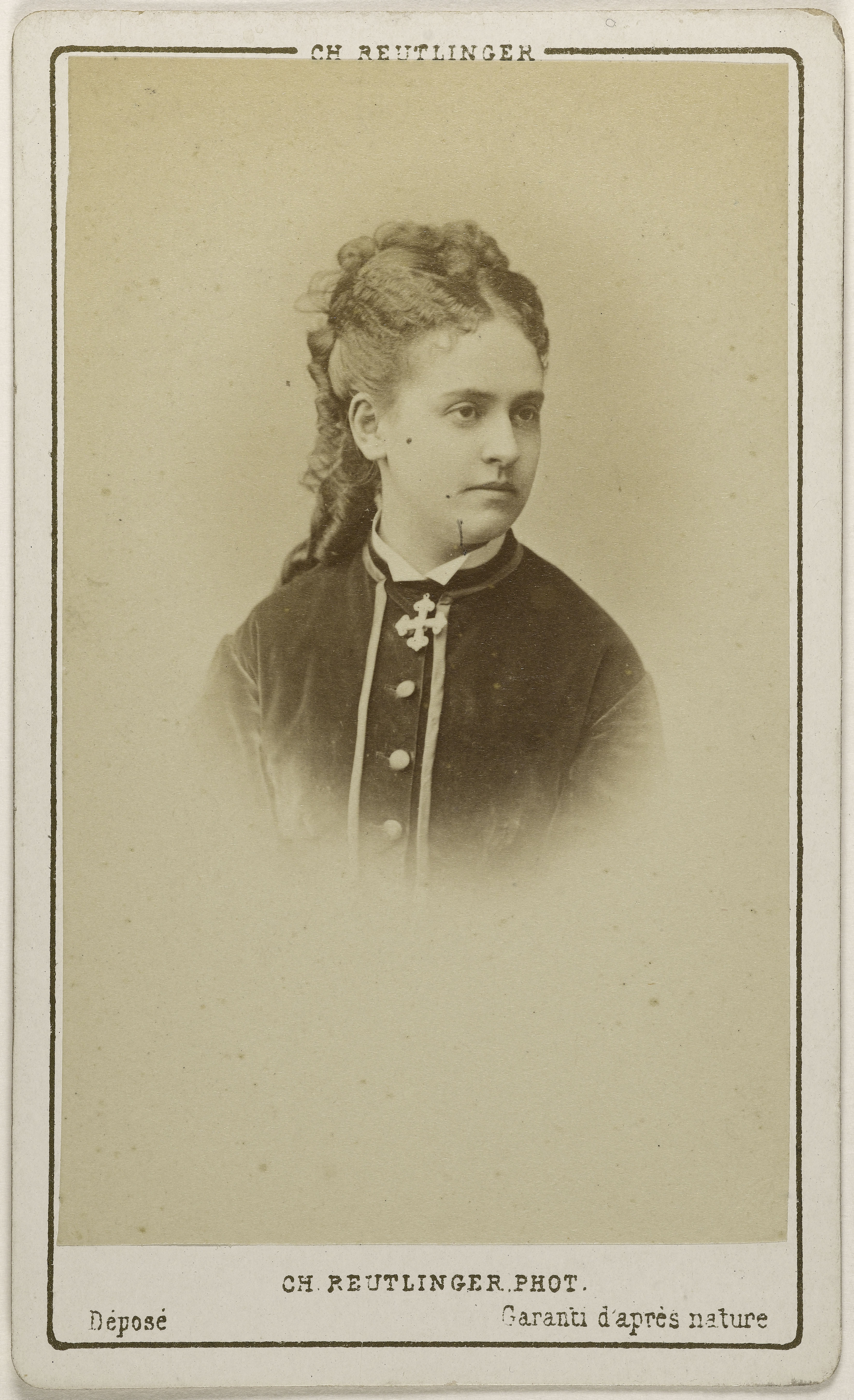 Charles Reutlinger, Portrait de Belocca, Anna de, (chanteuse)