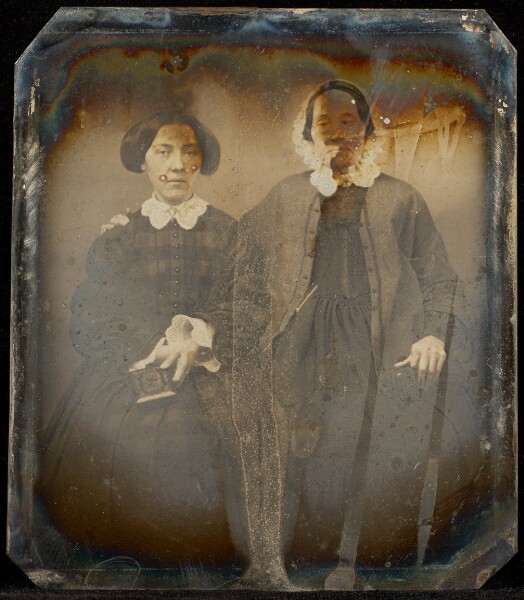 Jacob Byerly, [Portrait of a Woman and a Man]